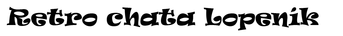 Logo Retro chata Lopeník